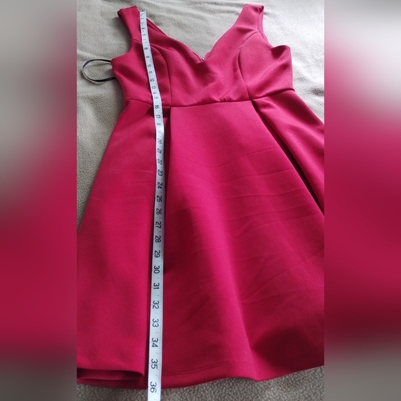 Forever 21 Red Fit and Flare Dress - Picture 7 of 12